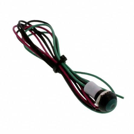 TE Connectivity Tlačítkový spínač, řada: PB6 IP68 1 NO Panel Zap-vyp Osvětlené 13.6 mm, barva LED: Červená 50 V dc 125 V