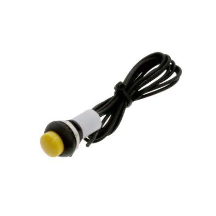 TE Connectivity Tlačítkový spínač, řada: PB6 IP68 1 NO Panel Zap-vyp
