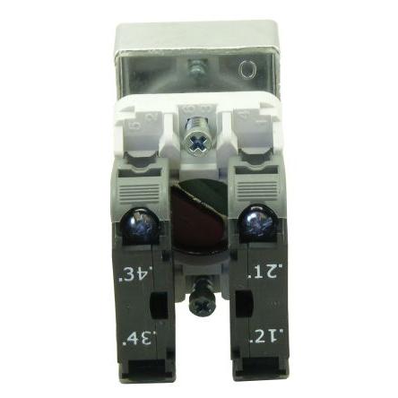 RS PRO Tlačítkový spínač, řada: ECX1 IP65 1 NO/1 NC Panel 23 mm Červená, Zelená 24V
