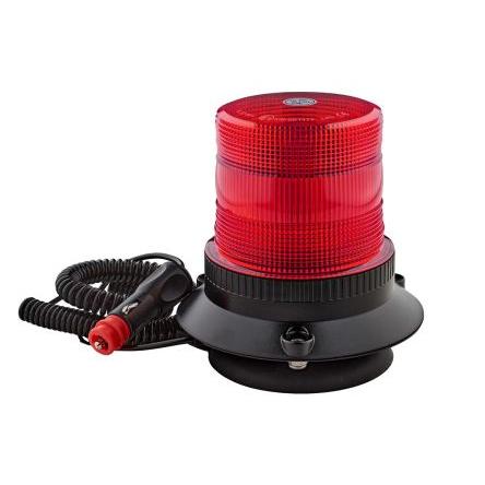 RS PRO LED maják, řada: VLCB Blikající barva Červená 110V LED Základna 1A RoHS IP67