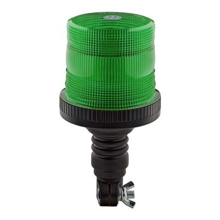 RS PRO LED maják, řada: VLCB Blikající barva Zelená 110V LED Základna 1A RoHS IP67