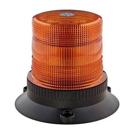 RS PRO LED maják, řada: VLCB Blikající barva Žlutá 110V LED Základna 1A RoHS IP67