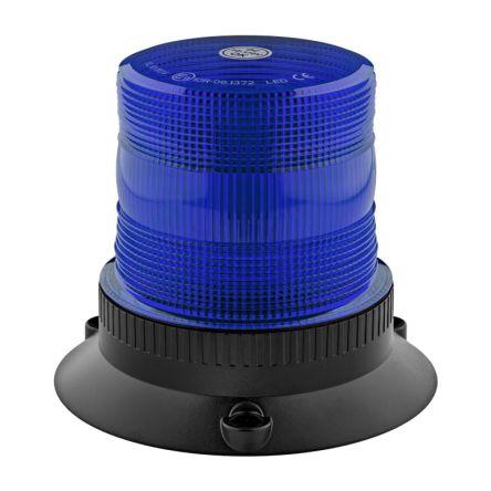 RS PRO LED maják, řada: VLCB Blikající barva Modrá 110V LED Základna 1A RoHS IP67