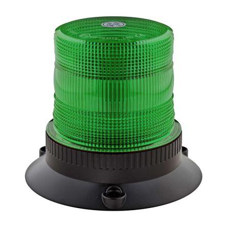 RS PRO LED maják, řada: VLCB Blikající barva Zelená 110V LED Základna 1A RoHS IP67