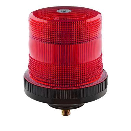 RS PRO LED maják, řada: VLCB Blikající barva Červená 110V LED Základna 1A RoHS IP67