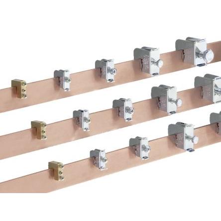Svorková sada, řada: SV 3457 Rittal, Ocelový plech Objímka Sběrnicové systémy 10.5mm