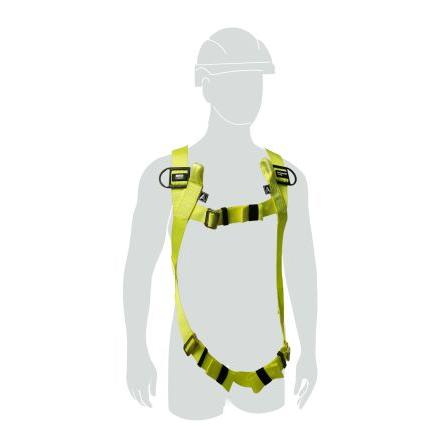 Bezpečnostní postroj proti pádu 1036294, nastavitelné popruhy: Hrudník, Noha Párování Honeywell Safety Univerzální
