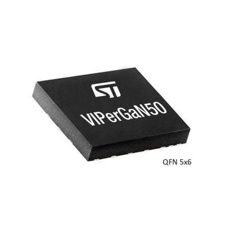 STMicroelectronics Měnič DC/DC VIPERGAN50TR 5kanálový 3.6V 3.6 V 200 kHz, počet kolíků: 16 kolíkový, QFN