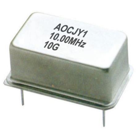 Abracon Krystalový oscilátor 10MHz ±500.00 ppb Sinusoida, DIP-14 XO