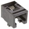 Molex Konektor RJ12, řada: 95501 Vnitřní Cat3, počet cest: 6, Pravý úhel, Průchozí otvor UTP, počet portů: 1portový