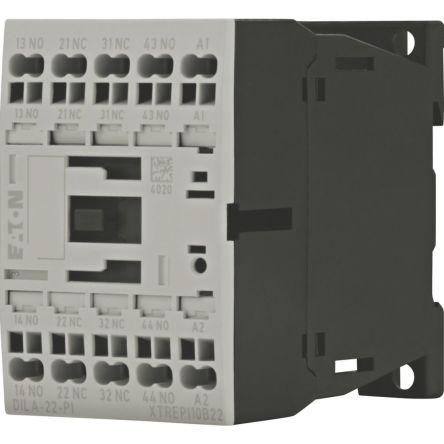 Eaton 2 NO, 2 NC Relé stykače napětí ve vinutí 230V ac, 240 V ac 2pólový 690V 24 VA s 2 NO/2 NC kontakty Reverzační,