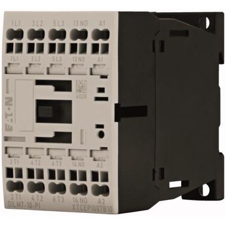 Eaton 0 NO/1 NC Stykač napětí ve vinutí 24V ac 3pólový 690V 3 kW s 1 NO kontakty Řízení motoru, Rezistivní zátěž,