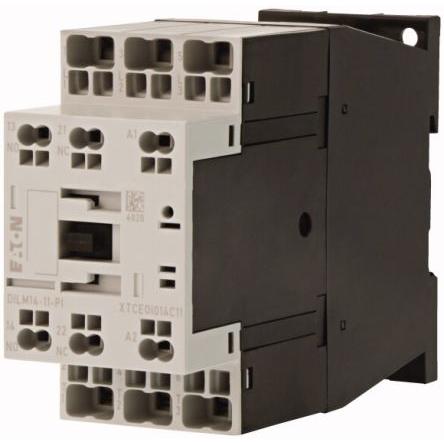 Eaton 1 NO, 1 NC Stykač napětí ve vinutí 48V ac 3pólový 14 A 690V 6.8 kW s 1 NO/1 NC kontakty Řízení motoru, Rezistivní