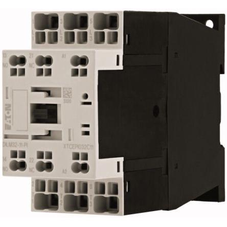 Eaton 1 NO, 1 NC Stykač napětí ve vinutí 24V ac 3pólový 32 A 690V 15 kW s 1 NO/1 NC kontakty Řízení motoru, Rezistivní