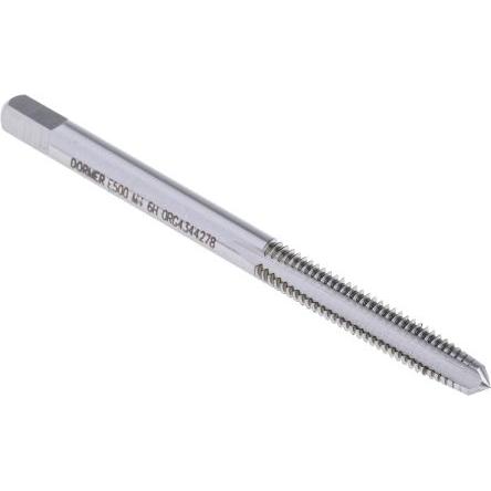 Závitník, HSS Strojní závitník, velikost závitu: M4 Metrické, celková délka: 53mm, Rovná ploutve Dormer
