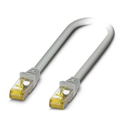 Phoenix Contact Cat6a Ethernetové kabely, Šedá, Nízko dýmivý bezhalogenový, 72V 5 m 8, typ pláště: Stíněné Stíněný