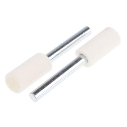 Lešticí kotouček x 6mm 12 mm Válcovitý RS PRO 5