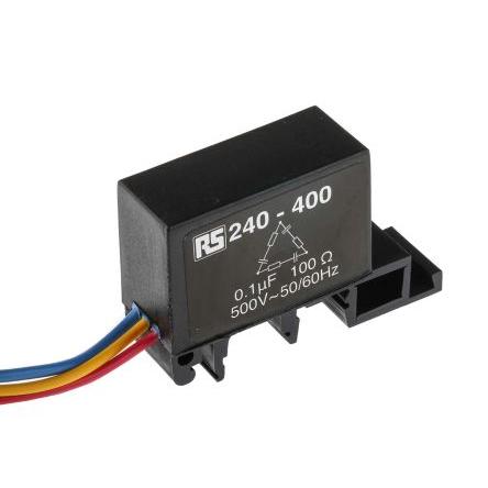 Kondenzátor pro sítě RC, řada: RC, 500V 3fázový, Lišta DIN RS PRO