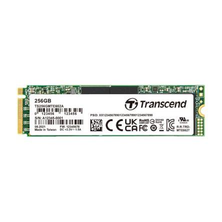 SSD, model: MTE662A Interní M.2 256 Gb Transcend TLC 75 °C -20 °C