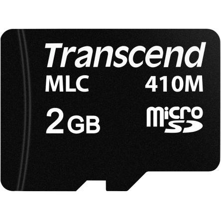 MicroSD MicroSD, SDHC Průmyslová třída MLC Transcend, řada: USD410M Třída 10 UHS I 85 °C -25 °C