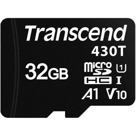 MicroSD MicroSDHC TLC Transcend, řada: 430T A1, U1 85 °C 25 °C