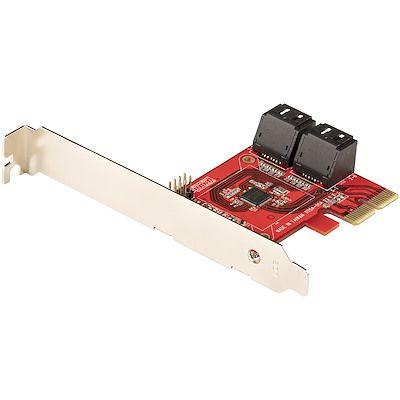 Montážní sada pevného disku StarTech.com PCIe SATA karta, 16 mm PCIe, SATA SATA