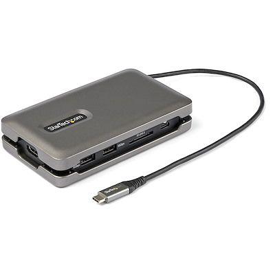 StarTech.com Dokovací stanice, 3840 x 2160 pixel, počet zobrazení: 1, počet portů USB: 3, video připojení: HDMI,