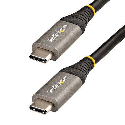 StarTech.com Kabel USB Vnější, A: USB typu C, 2 m Vnější, Černá, B: USB typu C