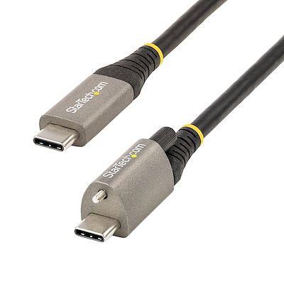 StarTech.com Kabel USB do zásuvky IC Vnější, řada: USB3, A: USB 3.2 typ C, 1 m Vnější, Černá, B: USB 3.2 typ C