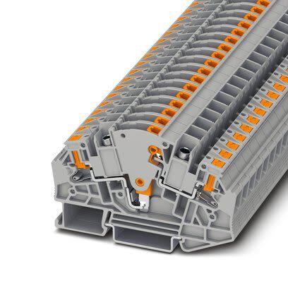 Phoenix Contact Testovací přerušení svorkovnice 1166809, řada: PTVME, 1000V Šedá 0.5mm², 6 mm² 1 Zásuvný