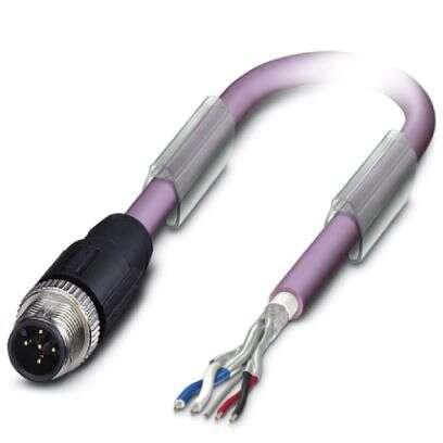 Ovládací kabel 5žilový, 48V ac Polyetylen plášť 0.25mm² 24 AWG, vnější průměr: 6.7 mm Phoenix Contact Stíněný 2 m,