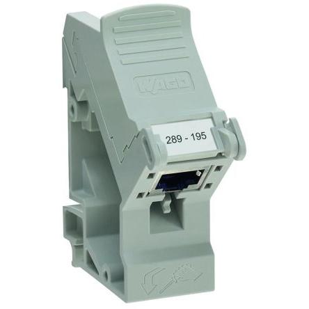 WAGO Modul rozhraní, RJ45, Lišta DIN, Vnitřní, počet kontaktů: 8, délka: 81.4 mm