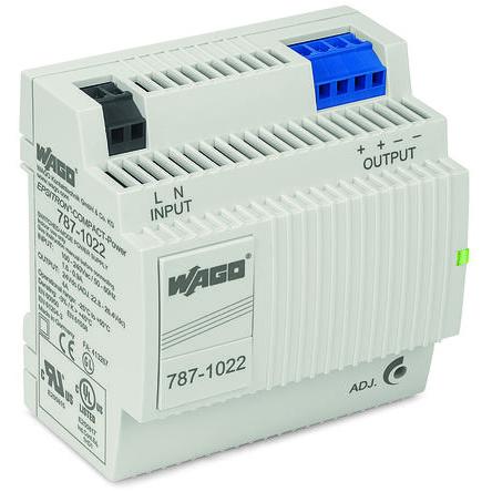 WAGO Napájecí zdroj na lištu DIN 787, počet výstupů: 1 Spínaný režim 230V ac/dc 4 A AC/DC 24V dc DC 96 W