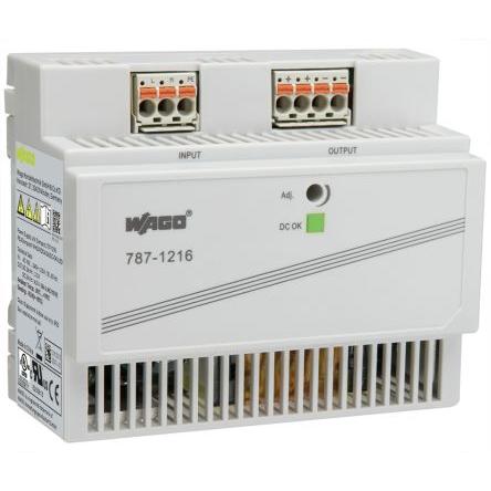 WAGO Napájecí zdroj na lištu DIN 787, počet výstupů: 1 Spínaný režim 230V 4.2 A 24V dc DC 100 W