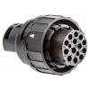 Kulatý konektor, počet kontaktů: 12, Kabel, velikost: Standard Amphenol Industrial, pohlaví kontaktu: Vnější, orientace