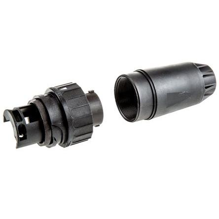 Kulatý konektor, počet kontaktů: 12, Kabel, velikost: Standard Amphenol Industrial, pohlaví kontaktu: Vnější, orientace