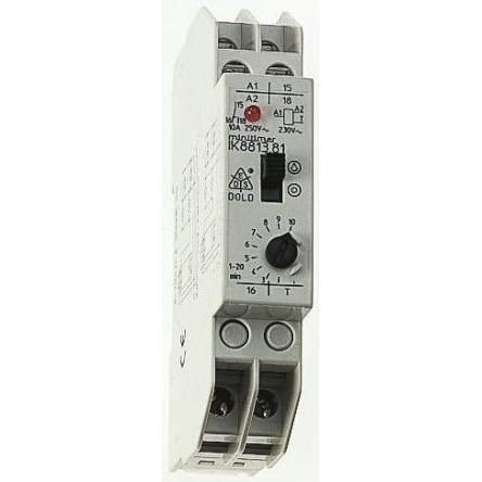 Spínač osvětlení s časovačem MINITIMER IK8813.81 AC50/60Hz 230V 1-20M, počet kanálů: 1 Dold