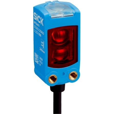 SICK Fotoelektrický snímač, řada: WLD4FP LED Miniaturní Konektor M8, výstup: PNP/NPN Retroreflexní IP69, IP67, IP66