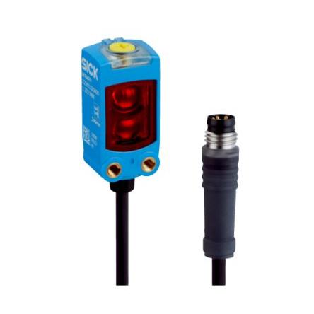 SICK Fotoelektrický snímač, řada: W4 LED Miniaturní Konektor M8, výstup: PNP/NPN Potlačení pozadí IP66, IP67