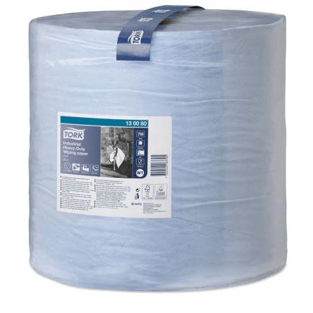 Tork Papírový ručník, Industrial Heavy-Duty Wiping 255 m x 369 mm Role 750 archů 3