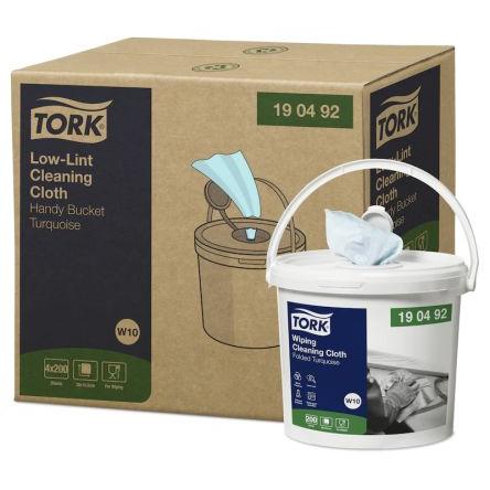 Tork Hadry, Tork, Tyrkysová, Čištění Suché Plastové, počet ubrousků: 200 V balení 30 x 16.5 cm Jedno použití
