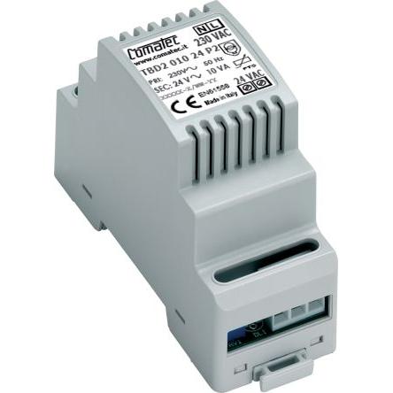 Comatec Transformátor na lištu DIN 10 VA, primární napětí: 230 V ac, sekundární napětí: 24 V ac, počet výstupů: 1, Lišta