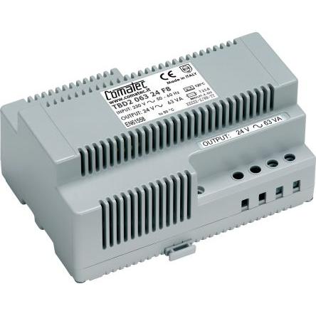 Comatec Transformátor na lištu DIN 63 VA, primární napětí: 230 V ac, sekundární napětí: 24 V ac, počet výstupů: 1, Lišta