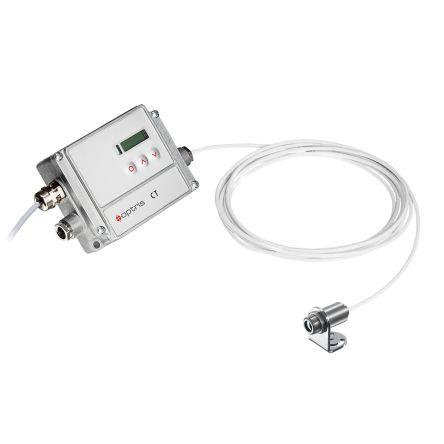 Optris Infračervený snímač teploty CATCT3MHSFK Teploměr 12 mm 100 °C 3 m až 600 °C Šroubová svorka