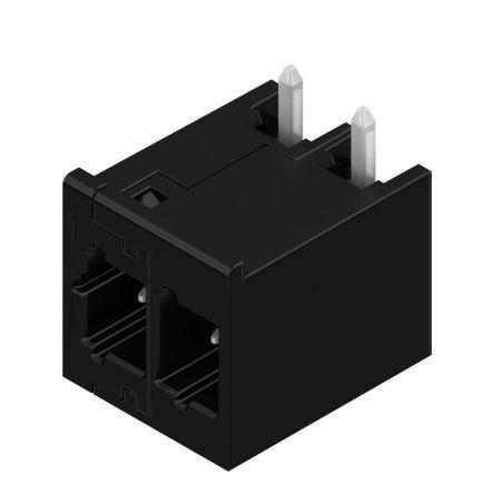 Weidmüller Pouzdro pro konektor PCB Vnější, rozteč: 5 mm, počet kontaktů: 2, počet řad: 1, orientace těla: Rovný,