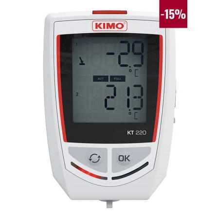Monitor teploty Vlhkost, Teplota, číslo modelu: KT220-O Teplota a vlhkost KIMO, typ rozhraní: USB 2