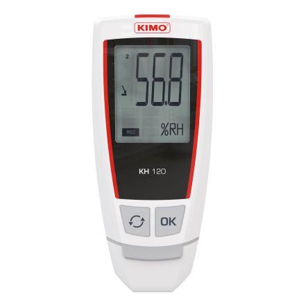 Datový záznamník Vlhkost, Teplota, číslo modelu: KH-120 Teplota a vlhkost KIMO, typ rozhraní: USB 1, DKDCAL