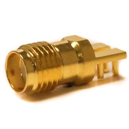 Mueller Electric Koaxiální konektor, řada: SMA Vnitřní, 50 Ω, orientace těla: Rovný, Hranice Konektor SMA Pájecí, 18GHz