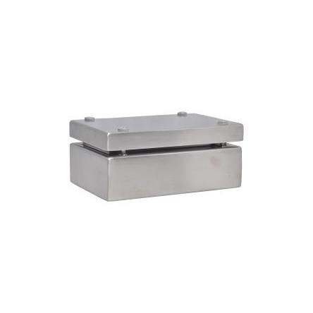 RS PRO Pouzdro, řada: SSJ IP66 Nerezová ocel 304 Šedá 100 mm 150 mm 61 mm