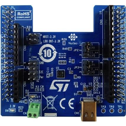 klasifikace: Vyhodnocovací deska, pro použití s: STM32 Nucleo X-Nucleo X-NUCLEO-SRC1M1 STMicroelectronics